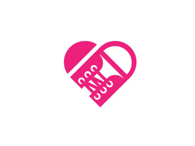 Heart Walk 2014 No. 2 design fresh icon illustration logo packaging poster restaurants retro typography vector