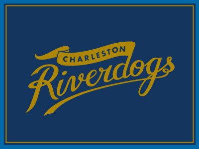 New Riverdogs Script NA design fresh icon illustration logo packaging poster restaurants retro typography vector