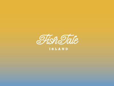 Fish Tale island beer birds coolness icon ideas illustration logos packaging poster typography