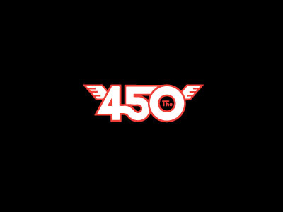 The450 logo motorcycles numbers wings