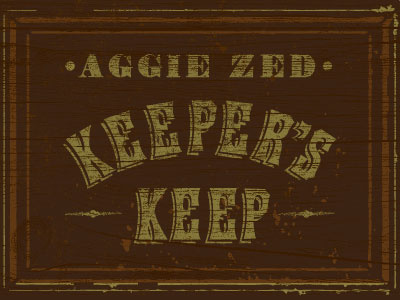 Aggie Zed design icon illustration logo typography vector