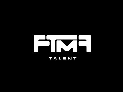FTMF Talent branding design fresh icon logo typography