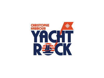 Christophe Harbour Yacht Rock branding design fresh icon illustration logo typography vector