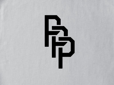 PPP Type design fresh icon illustration logo packaging poster restaurants retro typography vector
