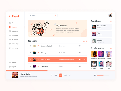 Music Dashboard dashboad dashboard design design figma flat home illustration layo music music app studio ui user experience user interface ux