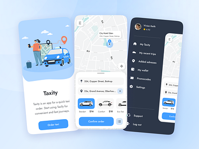 Taxity mobile app