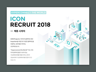 ICON Recruit 2018 banner blockchain coin crypto icon icx recruit