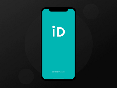 ICONID(DPASS) animation blockchain blockchain cryptocurrency coin crypto dapp did dpass icon icx korea logo uiux wallet app