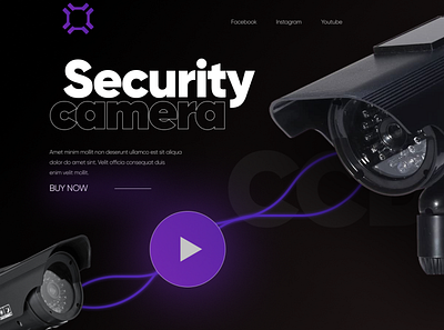 Security Camera CCD figmadesign web