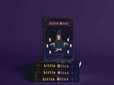 Illustrated book cover book cover book design childrens book childrens illustration cover artwork cover design illustrated book illustration art witch witchy