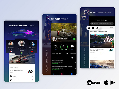 AVSPORT APP DESIGN