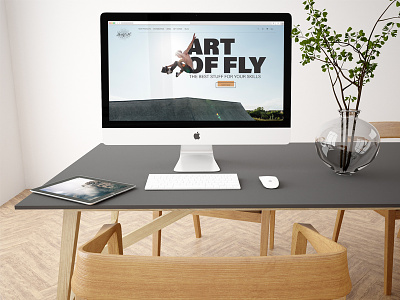 The Art Of Fly Website bmx ecommerce homepage landing landingpage shop shopping skateboarding web website