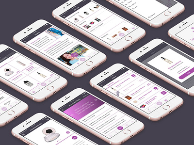 Poshly - Mobile app design mobile app design ui ux