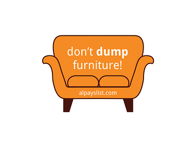 Furnishare Icons brown flat flat design furniture icon icons orange plain sofa text on icon white