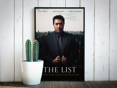 The List by Pryor Entertainment adobe banner design entartainment film graphic design image law lawyer manipulation mockup montage movie photo photoshop poster production pryor the list typography