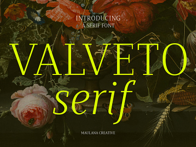 Valveto Serif Font 3d animation branding design font fonts graphic design grunge halloween illustration lettering logo nostalgic sans sport summer typeface ui vintage winter