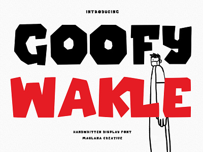 Goffy Wakle Handwritten Display Font