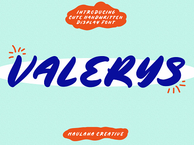 Valerys Handwritten Font