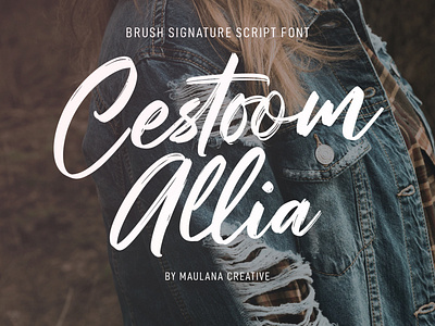 Cestoom Allia Brush Script Font