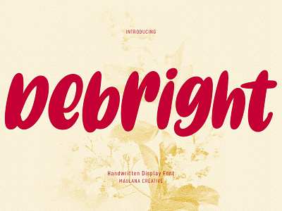 Debright Handwritten Font