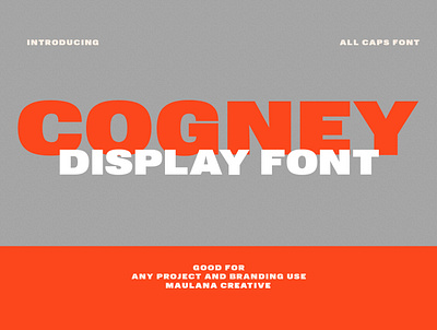 Cogney Sans Serif Display Font 3d animation branding design display font font fonts graphic design halloween illustration logo motion graphics nostalgic sans sans serif ui