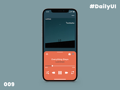 009 - Music Player dailyui dailyui 009 dailyuichallenge design ui uidesign