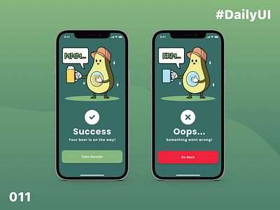 011 - Flash Message dailyui dailyui 011 dailyuichallenge design ui uidesign