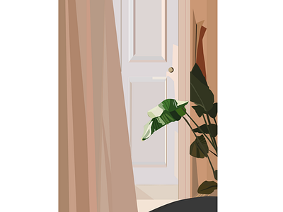 Plant Illustration (Adobe Illustrator)