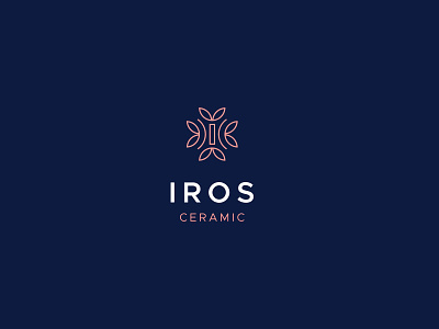 IROS Ceramic abstract logo branding c logo ceramic logo company logo design i letter logo i logo ic letter logo ic logo logo minimal
