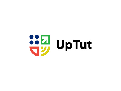 Up Tutorial Logo abstract logo branding company logo design logo minimal