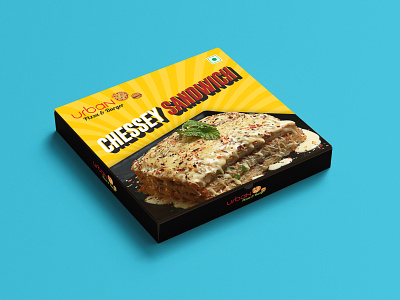 Sandwich Packaging Design design packaging sandwich ui ux