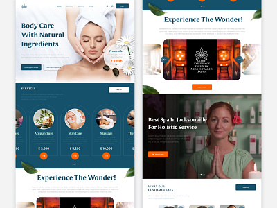 Spa Website Design