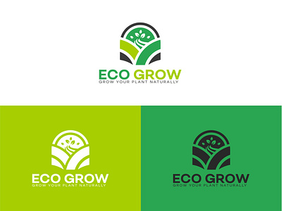 Eco Grow Logo Design branding branding design company branding company logo creative design feminine logo free logo free logo design icon design illustration illustrations logo design logo design branding logo designer logo maker logo maker online minimalist logo trendy logo design unique logo design