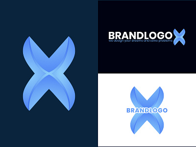 X Letter Logo Design. blue logo brand logo brand logo design branding branding design business logo company branding company logo free logo design graphic design illustration letter logo logo logo design logo design branding logo maker logo maker online modern logo x x letter logo