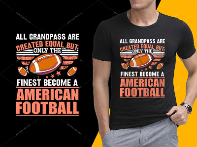 American Football T-Shirt Design Bundle