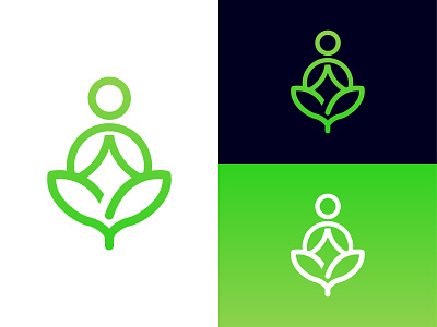 Nova Yoga Logo designs, themes, templates and downloadable graphic elements  on Dribbble