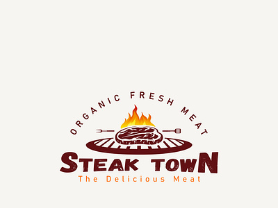 Steak Town Logo Design