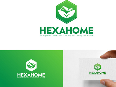 Hexahome Logo Design