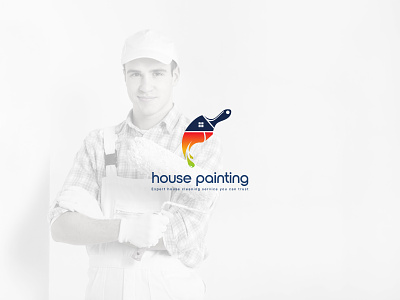 House Painting Logo Design