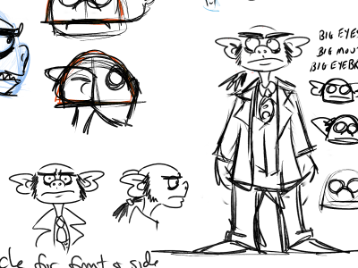 Simon Peters character design goblin mixed humanoid mayhem simon peters