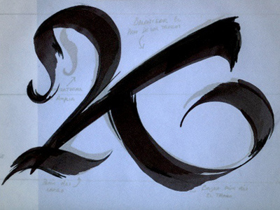 K Sketch calligraphy k lettering sketch type typography