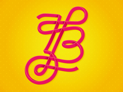 B letter lettering type typography