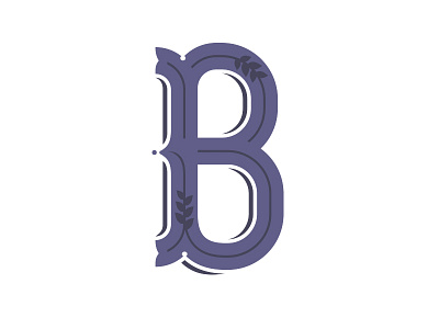 The Letter "B" 100daychallenge 100days b dailydrop dailytype handlettering lettering type typography