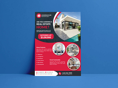 A4 Size Corporate Flyer Design