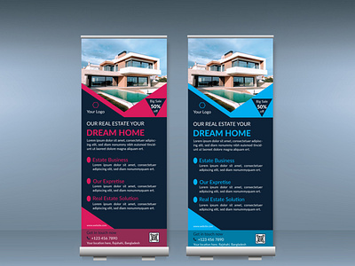 Roll Up Banner Design