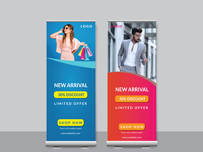 Roll Up Banner Design