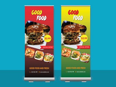 Roll Up Banner Design