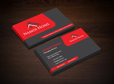 Business Card Design business card card card design cards graphics design luxury business card minimalist business card professional business card vector business card