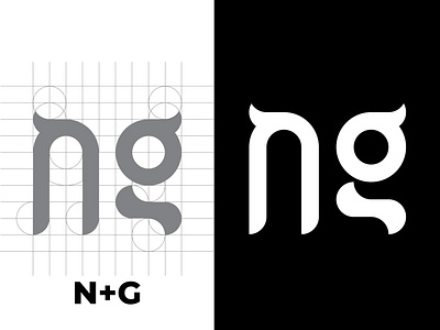 N+G Letters Logo Design