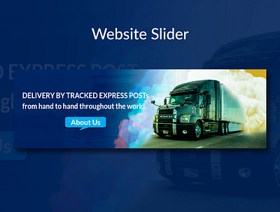 Website Slider Design promotional banner